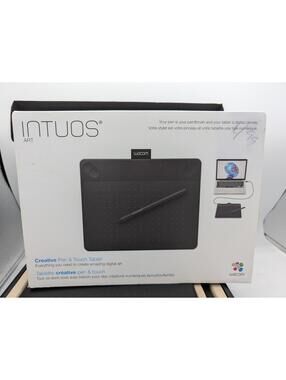 Wacom Intuos Art Pen Touch Graphics Drawing Tablet Medium Black Boxed Set